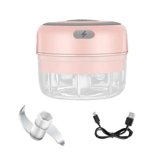  Mini Electric Garlic Chopper