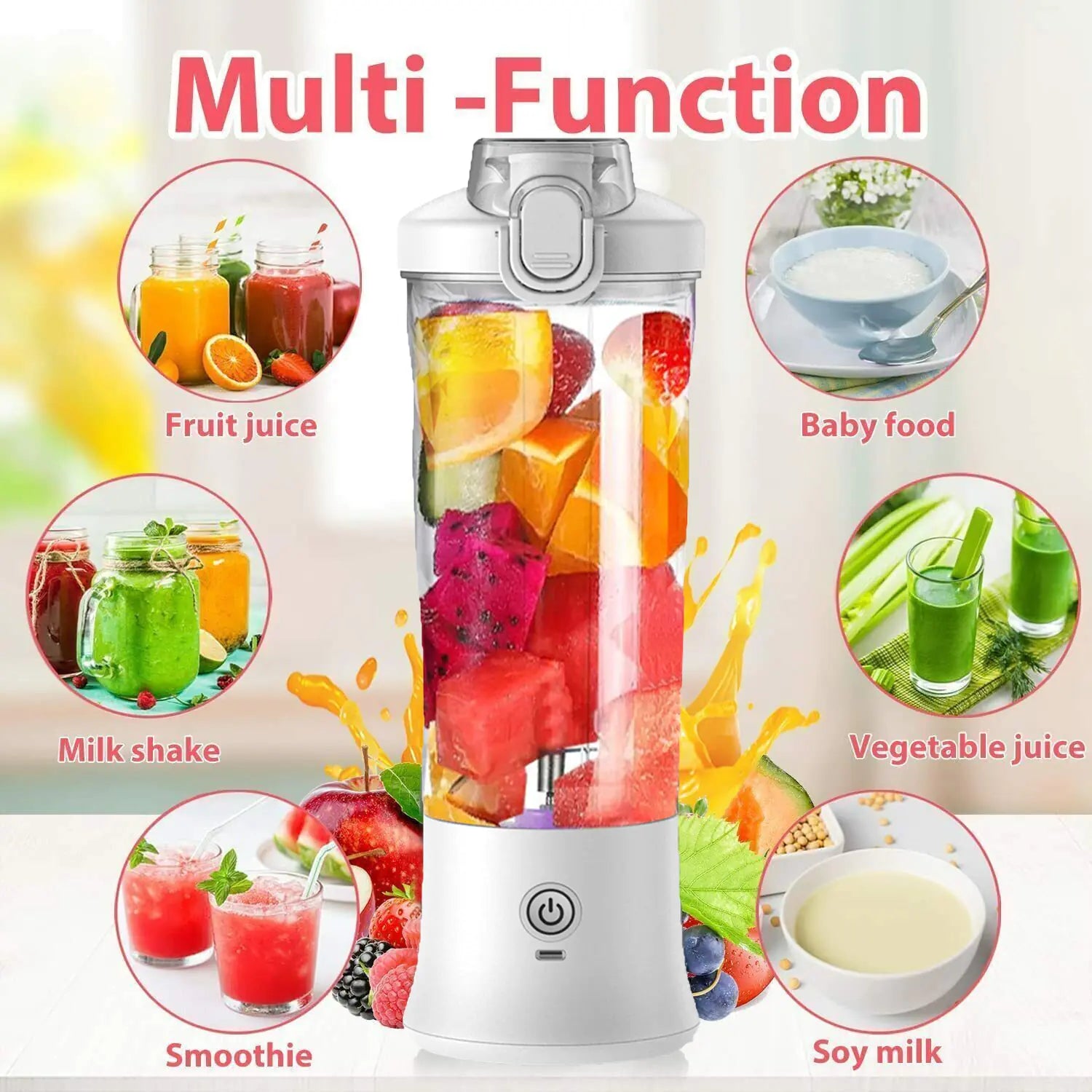  Electric Juicer Fruit Mixers