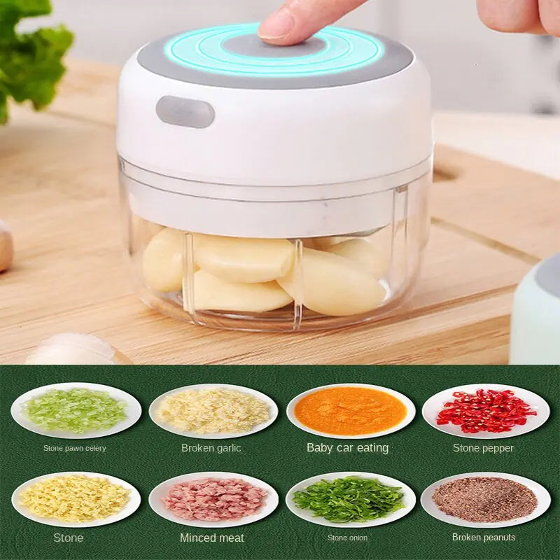  Mini USB Electric Food Chopper