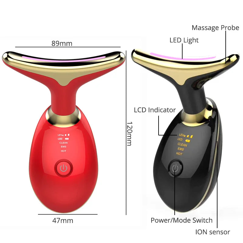  Micro-current Neck Face Massage Device