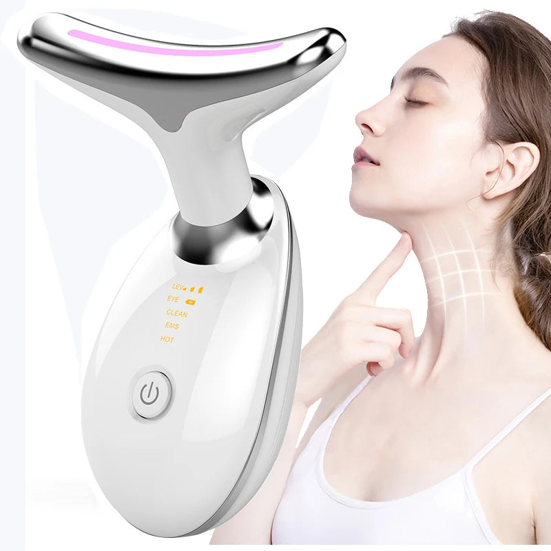  Micro-current Neck Face Massage Device